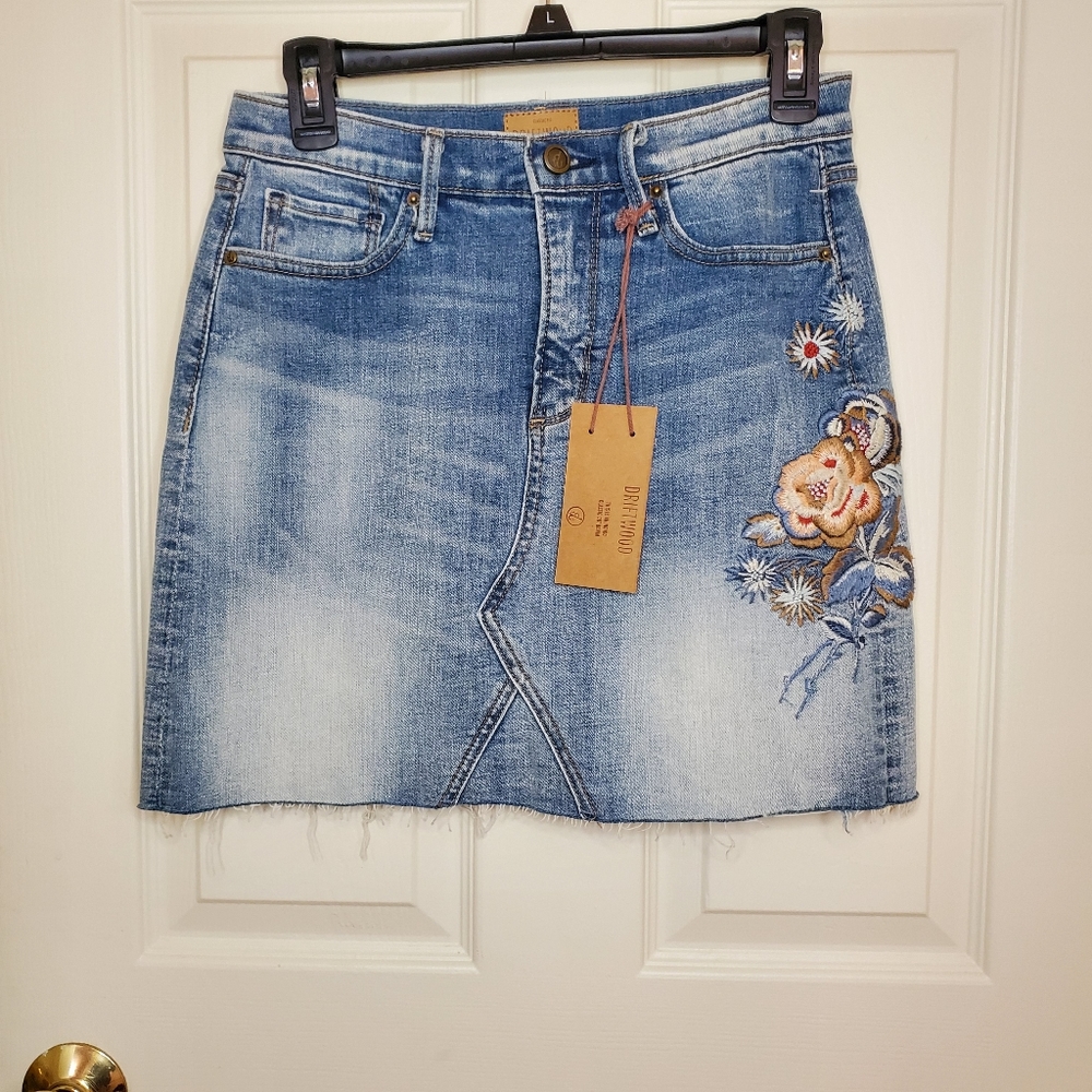 DRIFTWOOD demin skirt